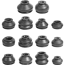 Lot De 2 Capuchons Silicone Pour Rotules Et Biellettes Direction - 23x33x41 Mm, Clip Rapide, Protection Anti-poussière