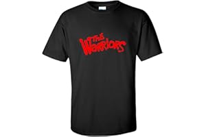 FOOLSGOLDTSHIRTS The Warriors Cult 70S Movie Inspired Retro Mens T-Shirt