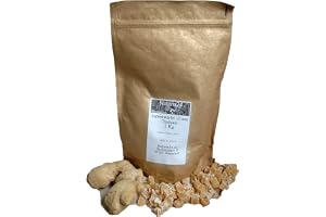 Naturix24 – Ginger bitar socker 10 mm – 1 kg påse