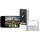 Tapo D230S1 Video-Türklingel Akku (Video Doorbell) | Türklingel mit Kamera, 2K 5MP, Farbe Nachtsicht, ultrabreiten Sichtfeld,