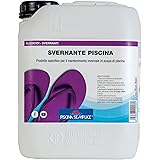 Lapi - 5 Kg Svernante Per Piscina Liquido. Permette Il Mantenimeto Corretto Dell'Acqua Durante Il Periodo Di Non Utilizzo. ma