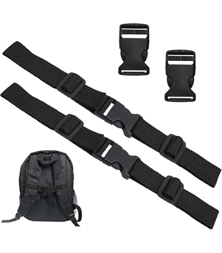 Sangle Réglable Avec Boucle Autobloquante Mil-Tec 60 Cm - Polyester Résistant Pour Sac Ou équipement Outdoor