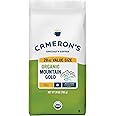 Cameron's Coffee Roasted Whole Bean Coffee, Organic Mountain Gold, 28 Ounce