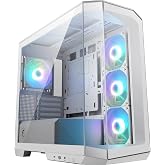 MSI MAG PANO M100R PZ WHITE TEMPERLİ CAM 3X120MM 1X120MM ARGB FAN MATX BEYAZ PANORAMİK GAMİNG BİLGİSAYAR KASASI
