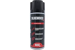 SILREMOVER PRO Solvente Spray per la Rimozione di Colle, Silicone, Etichette, con Potere Sgrassante e Detergente 400 ML, NA92 PRO (1 pezzo)