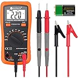 Neoteck Auto Ranging Digital Multimeter AC/DC Voltage Current Resistance Multi Testers Voltmeter Ammeter Ohmmeter Ampere Mete