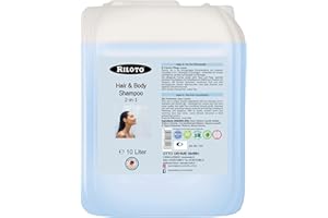 ‎RILOTO RILOTO Hair Body Shampoo Herren & Damen 10L - 2-in-1 Duschgel für intensive Körperpflege & Haarpflege, Sanft zu Haut & Haar, Mit herrlich angenehmem Duft