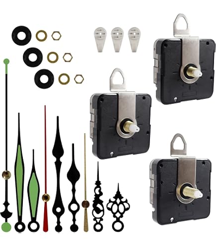 K meccanismo orologio sostuzione movimento orologio al quarzo alimentato a batteria parti meccanismo orologio da parete albero lungo e corto A0KF  15