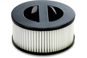 Melchioni Family | Filtre de rechange HEPA pour M. BIN G Bidon aspirateur, filtre HEPA lavable pour aspirateur