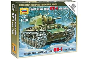 DRAGON MODELS USA Zvezda - Z6141 - Maquette - KV-1 - Echelle 1:100