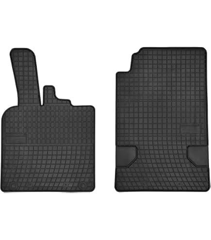 Tapis De Coffre Pour Smart Fortwo 451 Et 453 (2009-2020) - Imperméable, Antidérapant, Rouge - 7
