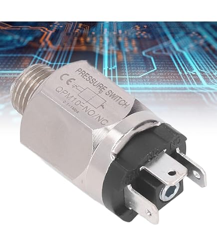 Pressostato XP110 Easyricambi - Regola La Pressione Dell'acqua Da 2 A 6 Bar | Attacco 1/4 Gas | Per Caldaie E Impianti Idraulici - Foto 5