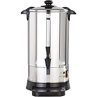 FINE ELEMENTS SDA1596 10L Capacity Urn Boiler (950W, 220-240v 50hz Type G UK Plug) with Stainless Steel Lid & Base and…