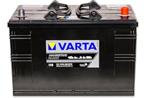 Varta Promotive Black I18 Batterie Poids Lourds, Travaux Publics, Agricoles, 12 V 110Ah 680 Amps (En)