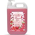 ECOLYTE+ Disinfectant La Parisienne Premium Luxury Shower Gel, For Women & Men with Vitamin E, Moisturizing, Soft & Silky Skin, Germ Protection, 12h Odour Protection, (Raspberry Bubblegum, 5 Liter)
