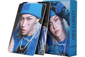 Yuto Stray Kids Felix Photocards Kpop Stray Kids Photocards Merch Felix Lomo Card 55pcs Felix Poster Card 55 pcs Stray Kids New Album Star Photocard