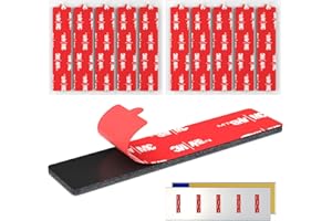 ‎FIXCHORD FIXCHORD Doppelseitiges Klebepads Extra Stark, 10 x Nummernschild Klebeband aus Schaumstoff mit 3M VHB 5962 Kleber, Selbstklebendes Kfz-Kennzeichen Klebepads für Fahrzeugkennzeichen, Nummernschilder