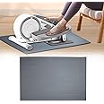 Ellipse Leg Exerciser Machine Non-Slip Mat, Apply to Under Desk Elliptical Peddler While Sitting, Perfect for Electric Seated Foot Pedal Exerciser, Enhanced Stability & Floor Protection