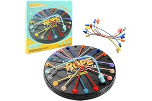 Brainy Knots Board Game for Kids, Rope Puzzle Game for Family Fun, Problem-Solving Game for 3-8 Year Olds, Fun Family Activity, Non-Screen Entertainment