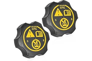 KUFAERBEAM Coolant Tank Cap Cover, Coolant Reservoir Cap,Coolant Tank Cap Car Cover Lid,Coolant Cap Replacement for Vauxhall Opel Corsa D E Astra J K Insignia A B Mokka X Zafira B Adam 13502353 53330779 13598760