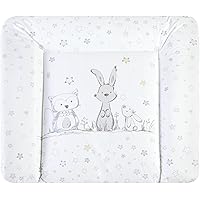 Zöllner Wickelauflage Softy Häschen Und Eule 65 B x 75T cm