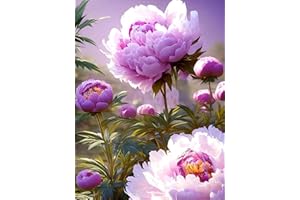 YZDZSW Diamond Painting, 5D Diamond Painting Set, DIY Diamant Painting Full Diamond Painting Blumen für Home Wand Décor 30×40cm