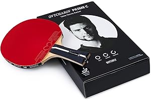 ‎BUTTERFLY Tischtennisschläger Butterfly Ovtcharov Prime C – Ideal für ambitionierte Vereinsspieler, ITTF-zertifizierte LAGNUS Beläge (2,0mm), 7-Schicht Holz mit Carbon, für kompromissloses Offensivspiel
