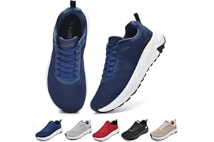 Schuvox Breite Laufschuhe Herren Damen Turnschuhe Bequem Sneaker Atmungsaktiv Sportschuhe Gr.37-47