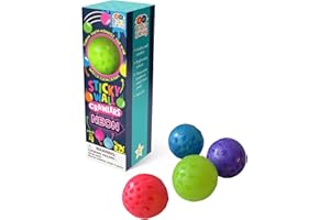 Buddy & Barney Neon Sticky Wall Climbers | Unisex Children's Activity Toys Indoor Outdoor