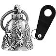 Dream Apparel Motorcycle Bell for Bikers Women Men W/Hanger, Biker Bell for Riders, Good Luck Riding Bell Moto Accessories