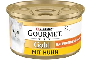 Gourmet Gold Karma dla Kotów, Kurczak, 12 x 85 g
