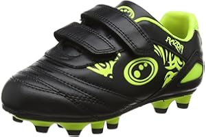 Optimum Razor Football Boots - Flat Moulded Stud Outsole, Easy Fastening Astro Trainers - PU Leather, Flexible & Comfortable Fit Football Boots
