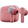 Boult Z60 Truly Wireless in Ear Earbuds with 60H Playtime, Zen™ ENC Mic, 50ms Low Latency, 13mm Bass Drivers, Type-C Fast Charging, Made in India, BT V5.3, Touch Control, IPX5 ear buds (Flamingo Pink)