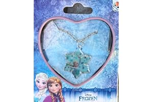 KIDS EUROSWAN SL Collar de acero Frozen Elsa Disney niña – WDFR018, Acero aleado