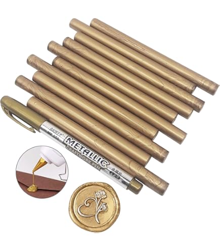 20 Bastoncini Di Cera Per Sigilli - Compatibili Con Pistola Per Colla, 11mm, Colore Bianco Perla - Foto 8