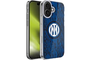 Head Case Designs Licenza Ufficiale Inter Milan Serpente Marchio di Parola Modelli Custodia in Gel [Protezione di Grado Militare] Compatibile con Apple iPhone 17