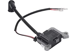 FOLOSAFENAR Bobina di Accensione per Tagliaerba e Decespugliatore 63, Lega di Acciaio + ABS, Motore 48F - Facile da Usare