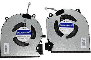 ZHAWULEEFB CPU+GPU Cooling Fan for HP Victus 16-E 16-D 16-e0011ns（Only Available for 3050 Graphics Cards） TPN-Q263 TPN-Q264 60W EG75070S1-C700-S9A EG75070S1-C710-S9A DC5V M75720-001 M75722-001 Fan