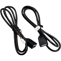 Cavi Adattatori USB Auto Oniissy - 4Pin E 6Pin Per Autoradio Android 75cm - Foto 1