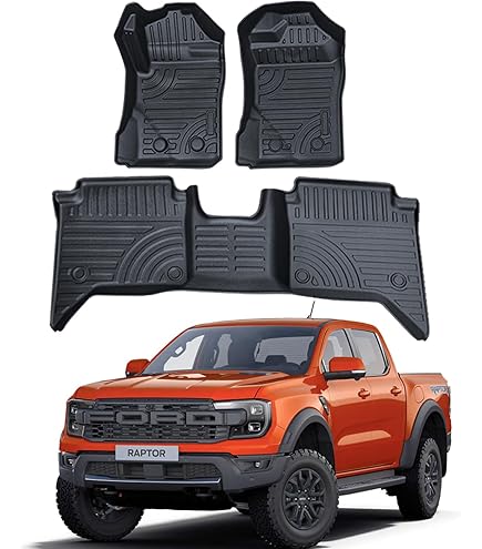 Set Tappetini Gomma TPE Per Ford Expedition Max 7 Posti 2025 – Protezione Totale - 3