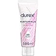 Durex Natural Extra Sensitive Water-Based Lube 100 ml, Intimate Gel Aloe Vera, Non-Sticky, Ph Friendly, Condom And Toy Compatible, Eases Vaginal Dryness