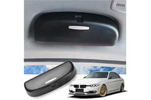 SHAOHAO Funda para gafas de sol para B MW X1X3 X5 3er 5er 6er 7er Interior gafas (negro)