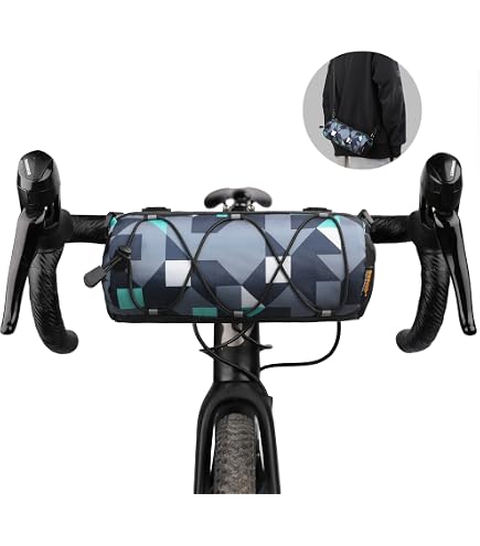 KOMPATIBEL MIT Decathlon – Btwin Tasche FÜR Fahrrad Roller ELEKTRISCHES Fahrrad Lenker LENKTASCHE ZUBEHÖRHALTER Feste GEGENSTÄNDE MIT Reissverschluss Sport & Freizeit