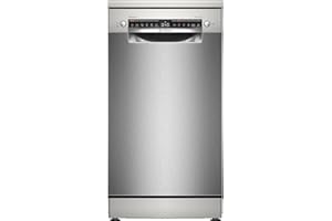 Bosch - Lavavajillas, 45 cm, Serie 4, Libre Instalación, Home Connect, Acero Inoxidable, SPS4HMI49E