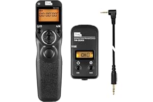 Pixel LCD Intervall Fernauslöser TW283-L1 Funkauslöser Kompatibel mit Panasonic S1 S5 S1H S1R S1M G95 G91 FZ1000-II G9 GH5 G85 G81 GX8 GX7 GH4 GH3 FZ2500 FZ2000 FZ1000 FZ300 FZ200 Kamera und Mehr