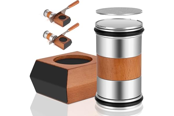 Pietuley Uppgraderad Rullande Knivslipare, Rullande Knivslip, Hällknivsslipare, Kökskniv Sharpener, Rolling Knife Sharpener, 15,20 Graders Magnetisk Vinkelbas, Lämplig för Skärpverktyg för Kockknivset