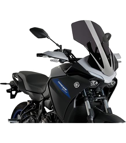 Bulle Puig Racing Fumée Foncée Pour Kawasaki Ninja H2 SX 2018 - 1000cc