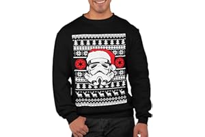 Graphic Impact Inspired Ugly Santa Face Chritstmas Santa Fictional Space Character Xmas Sweatshirt Sweater Christmas Jumper
