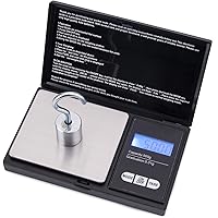 Taschenwaage Digitale Feinwaage, Mafiti 500g / 0,01g Goldwaage Grammwaage Münzwaage mit Tara Funktion 7 Einheiten und…