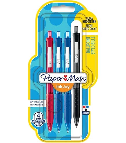 Papermate InkJoy 100 RT Kugelschreiber – Grün, Mit Dreikant-Schaft Für Komfortables Schreiben